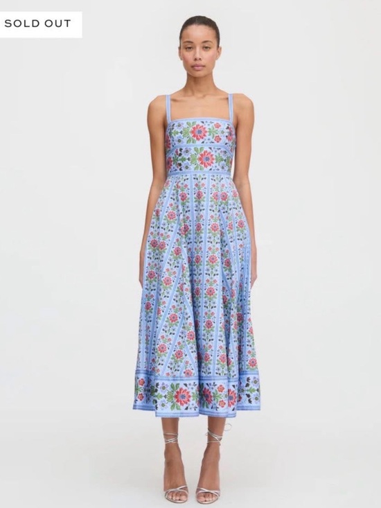 Hill House Dresses & Skirts - ISO Hill House Margot in Blue Floral Block Stripe. Size Extra Small OR Small